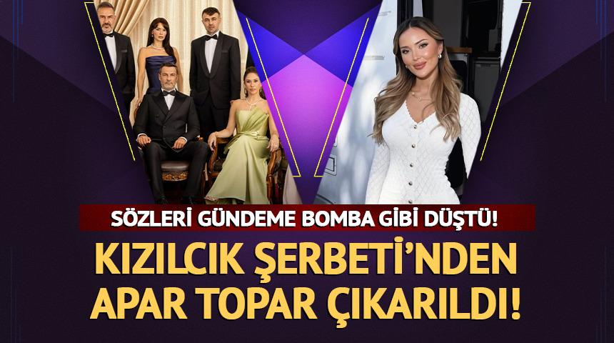 Kızılcık Şerbeti'nden &ccedil;ıkarıldı! Cansu Taşkın sessizliğini bozdu