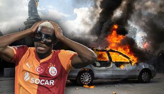 G.Saray yarın Fransa'ya gidiyordu! Sokağa &ccedil;ıkma yasağı ilan edildi