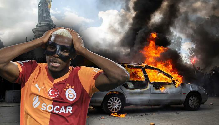 G.Saray yarın Fransa'ya gidiyordu! Sokağa &ccedil;ıkma yasağı ilan edildi