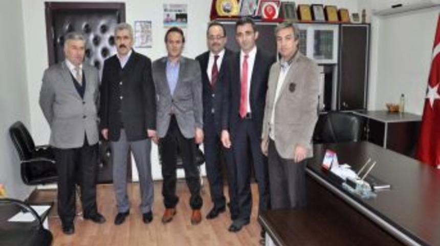 AK Parti İl Başkanı A&ccedil;ıkg&ouml;z'den İl Genel Meclisi Başkanı Can'a ziyaret