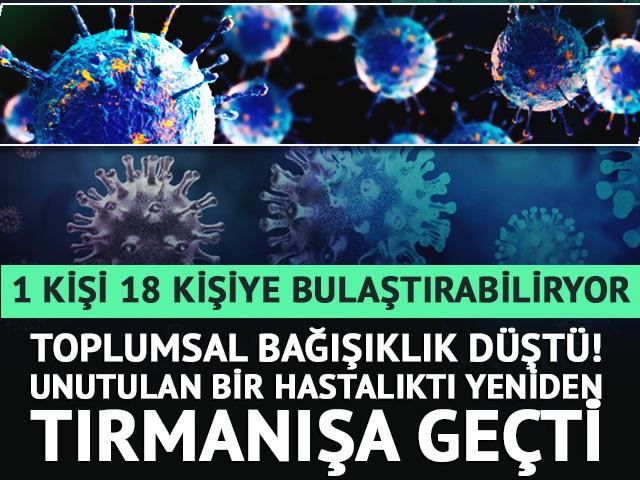Kızamık vakaları tırmanışa ge&ccedil;ti: Tek bir kişi 18 kişiye bulaştırabiliyor