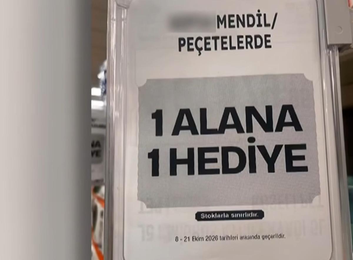 Marketlerde  1 alana 1 bedava  oyunu! Fiyatlar şaşkına &ccedil;evirdi 1