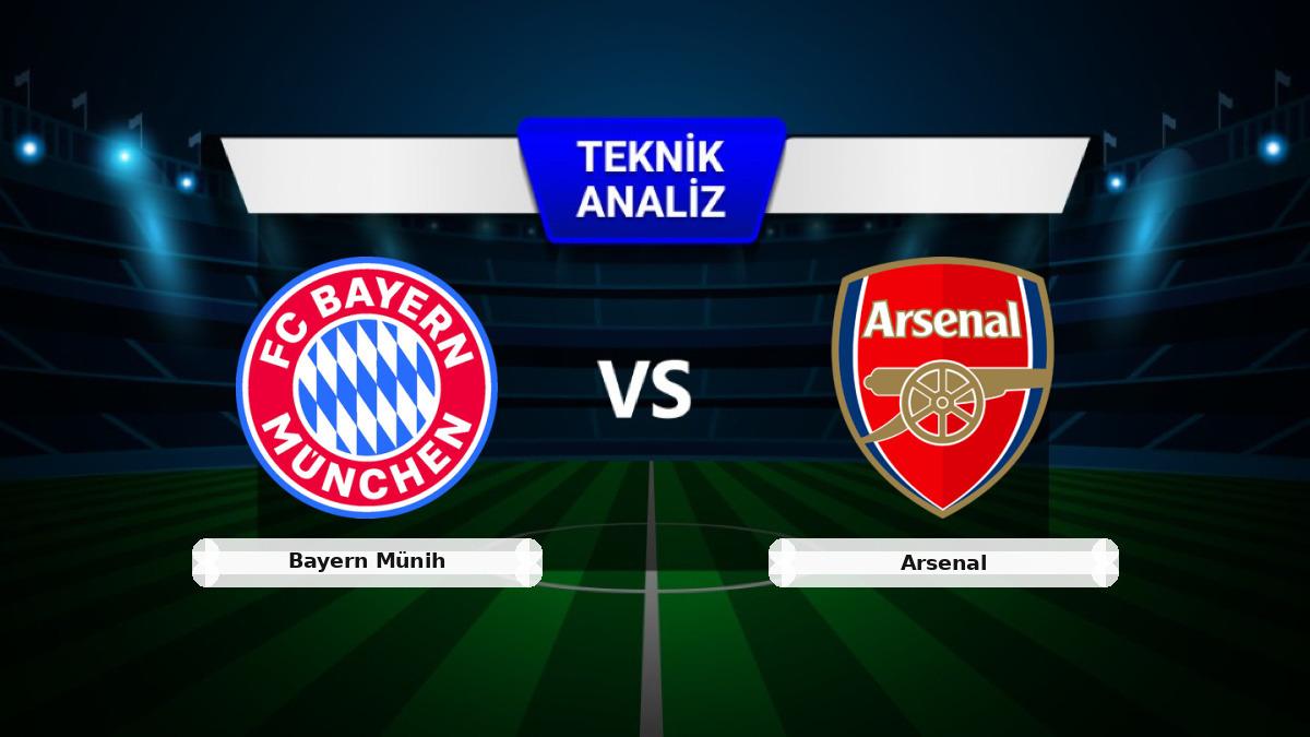 (Özet) Bayern Münih - Arsenal Maçı Özeti ve Tüm Önemli Anları 5