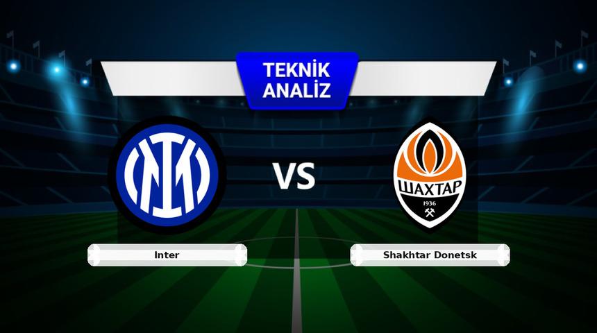 Inter - Shakhtar Donetsk Ma&ccedil;ı &Ouml;ncesi: Sakatlar, Son Durum ve İstatistikler