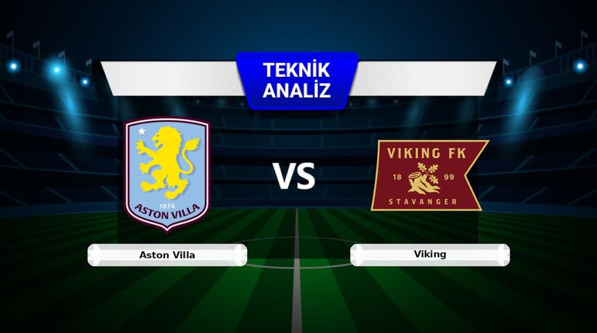 Aston Villa - Viking Ma&ccedil;ı &Ouml;ncesi: Sakatlar, Son Durum ve İstatistikler