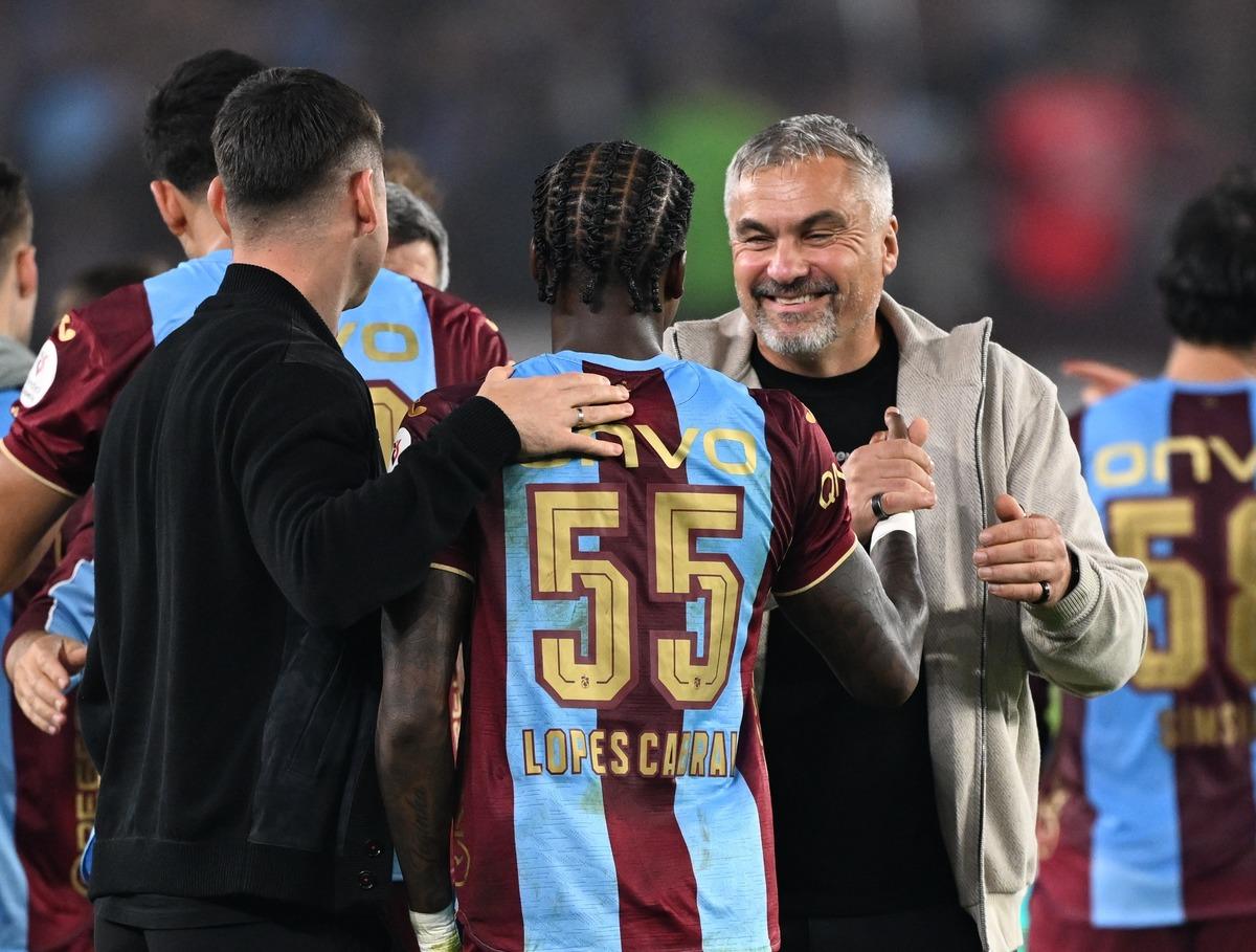 Trabzonspor dan Beşiktaş a geçit yok! Derbi zaferi 2 golle geldi 2