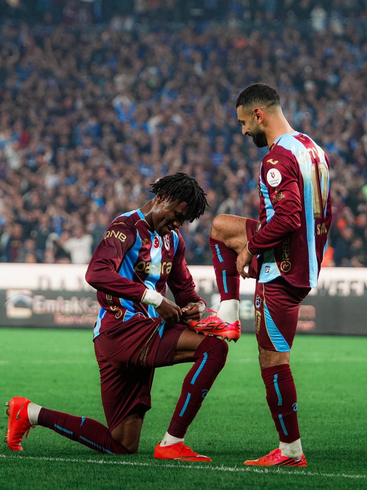 Trabzonspor dan Beşiktaş a Salah lı gönderme! Galibiyet sonrası olay paylaşım 1