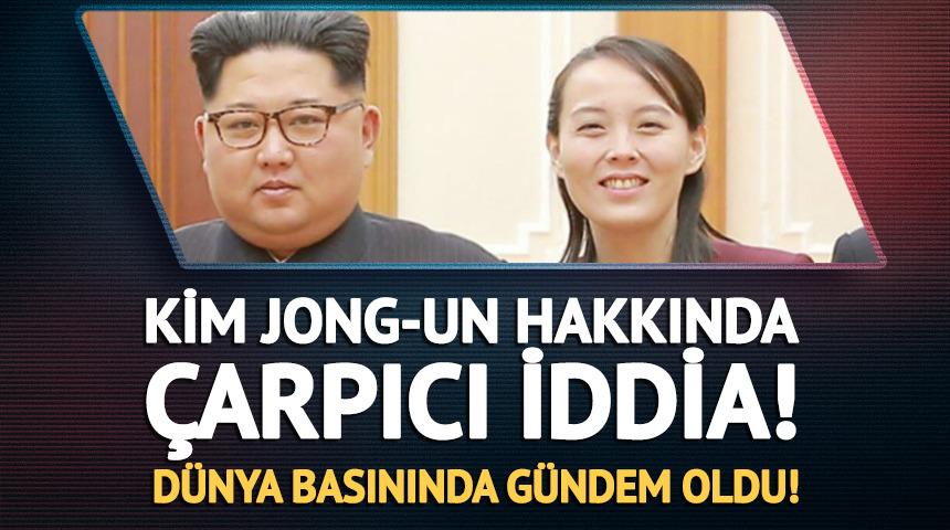 Kim Jong-un'un sağlık durumu hakkında &ccedil;arpıcı iddia