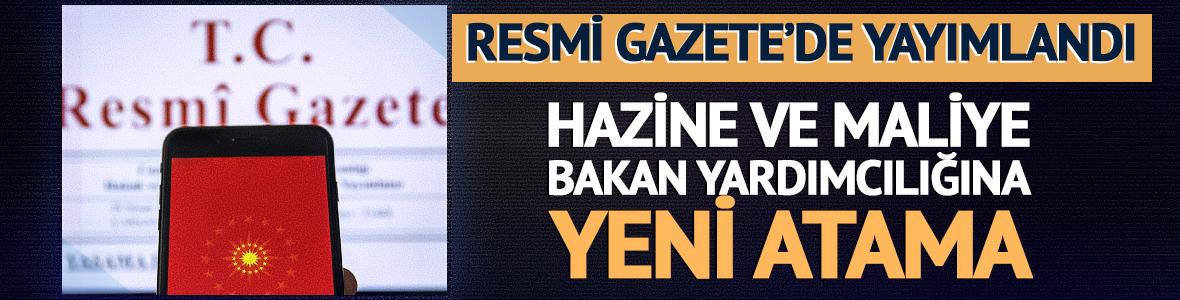 Hazine ve Maliye Bakan Yardımcılığına Kutluhan Taşkın atandı