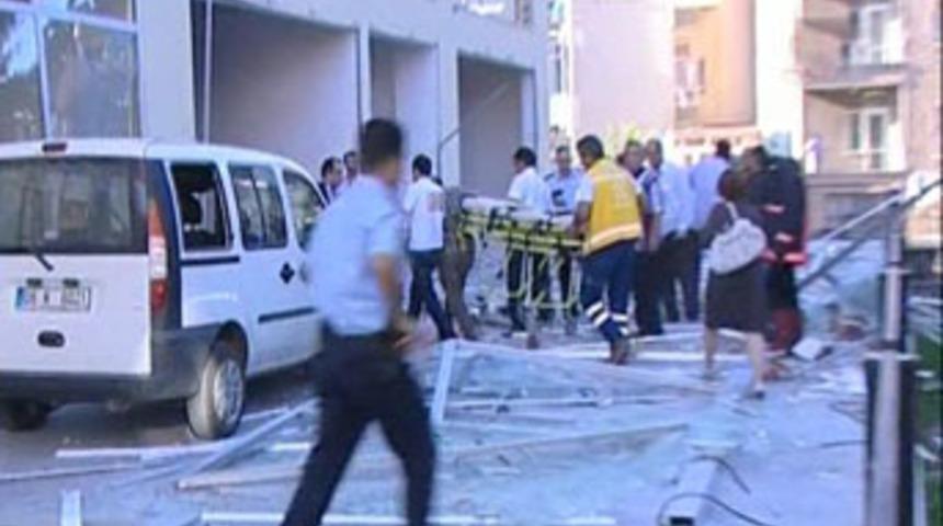 Ankara'da patlama, yaralılar var...