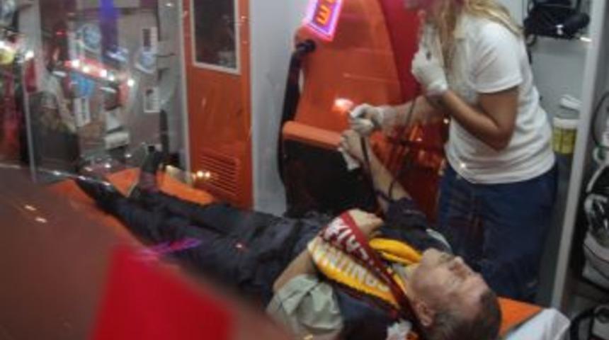 Polislerin karıştığı kaza g&uuml;venlik kamerasında