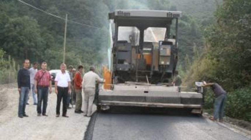 Beşikd&uuml;z&uuml; OSB yolu yeniden asfaltlanıyor