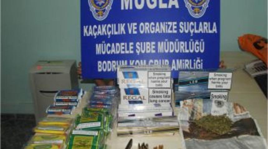 Bodrum&rsquo;da uyuşturucu operasyonu: 5 g&ouml;zaltı