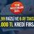 %1,99 FAİZLİ VE 6 AY VADELİ 50.000 TL KREDİ FIRSATI
