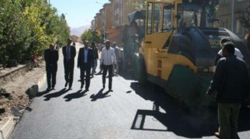 M&uuml;lkiye Başm&uuml;fettişi, Aziziye'deki &ccedil;alışmaları denetledi