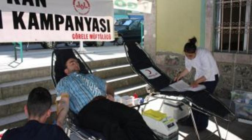 G&ouml;rele'de Camiler Haftası'nda kan bağışı gelenek haline geldi