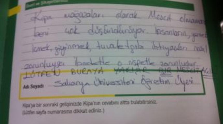 Kipa&rsquo;dan mescit isteyen m&uuml;şteriye 'en yakın camiye git' cevabı