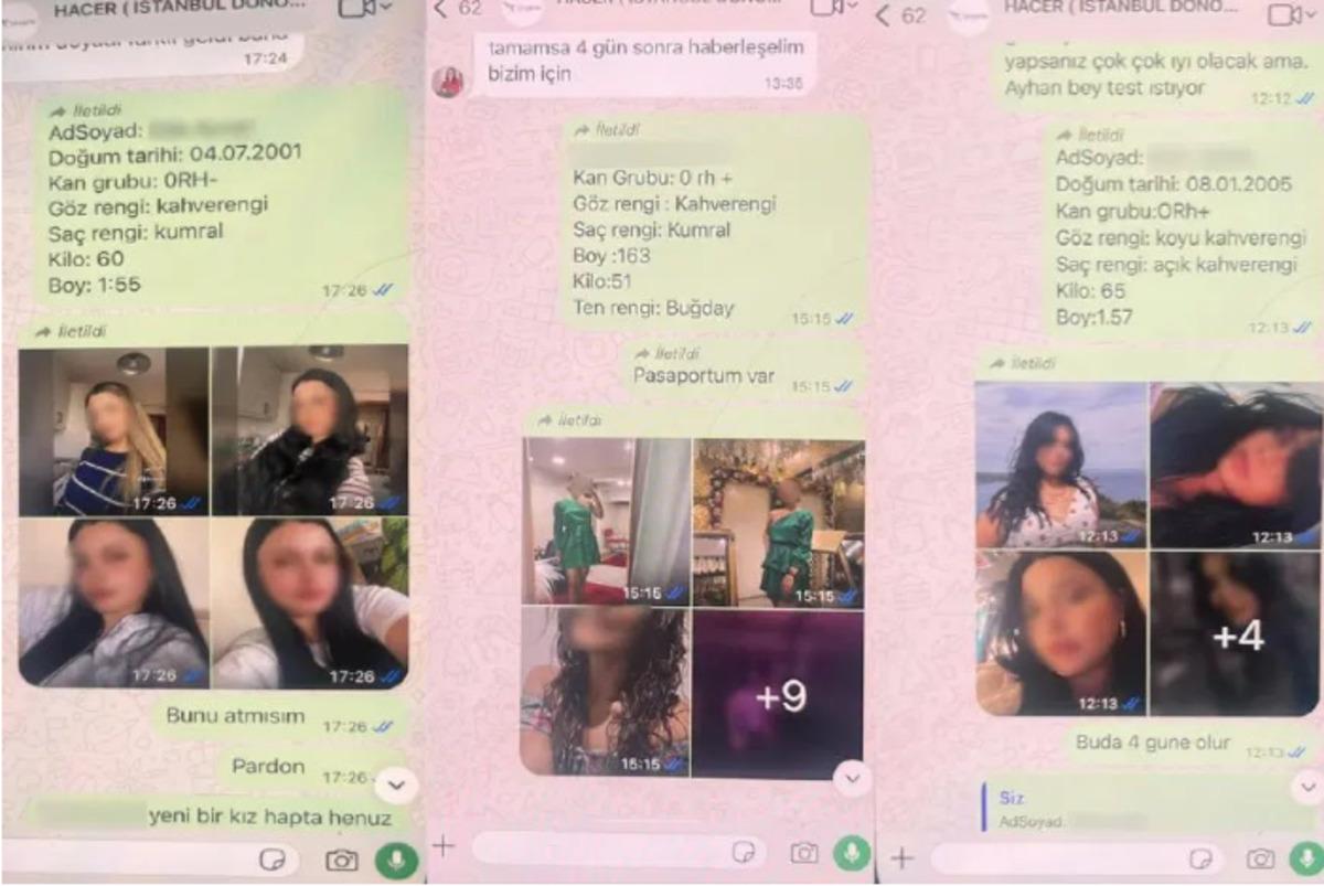 Don&ouml;r kadınları katalog yapıp; sa&ccedil; rengini bile se&ccedil;mişler! Mesajlar ortaya &ccedil;ıktı 2