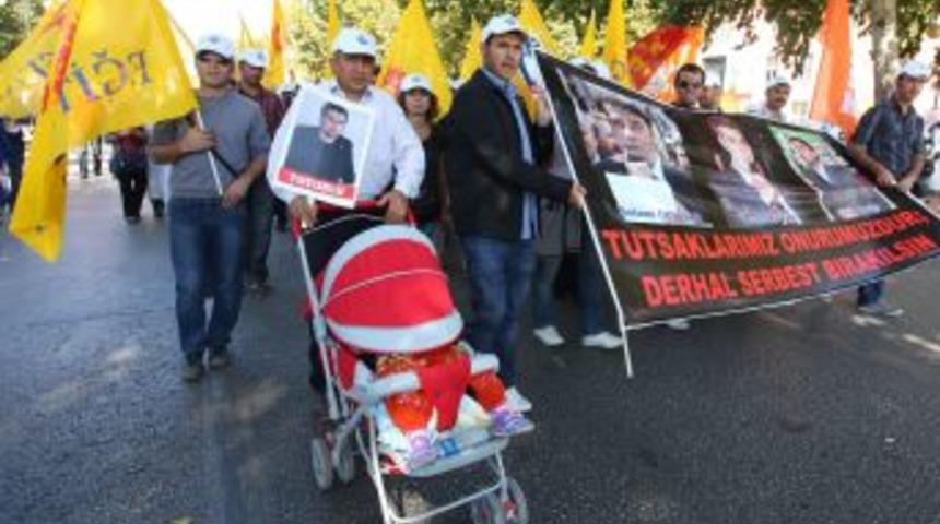 Başkent'te, 'Eşit &Ouml;zg&uuml;r Demokratik T&uuml;rkiye' mitingi