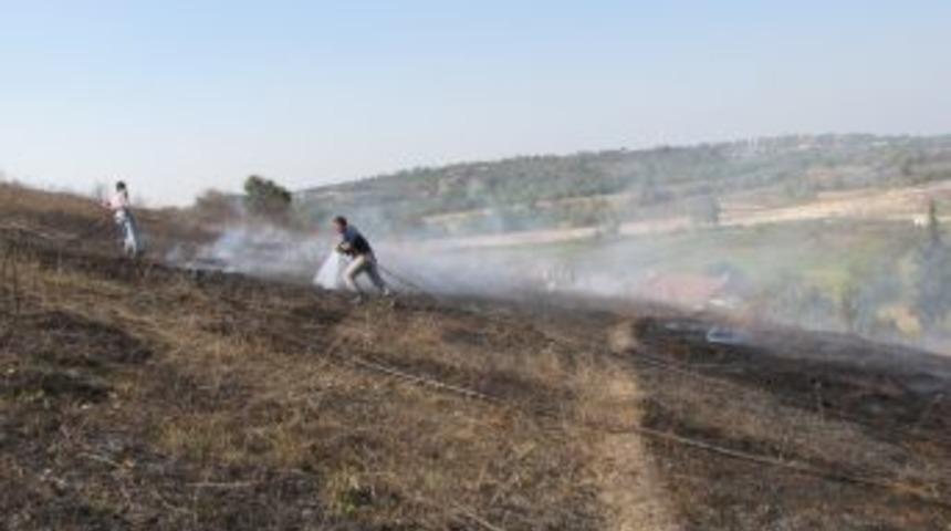 Karasu&rsquo;da 20 d&ouml;n&uuml;m fındıklık alan yandı