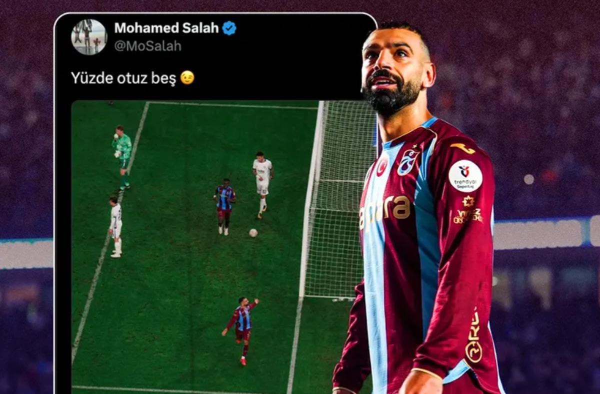 Salah tan Beşiktaş ma&ccedil;ının ardından olay paylaşım: "Y&uuml;zde otuz beş" 1