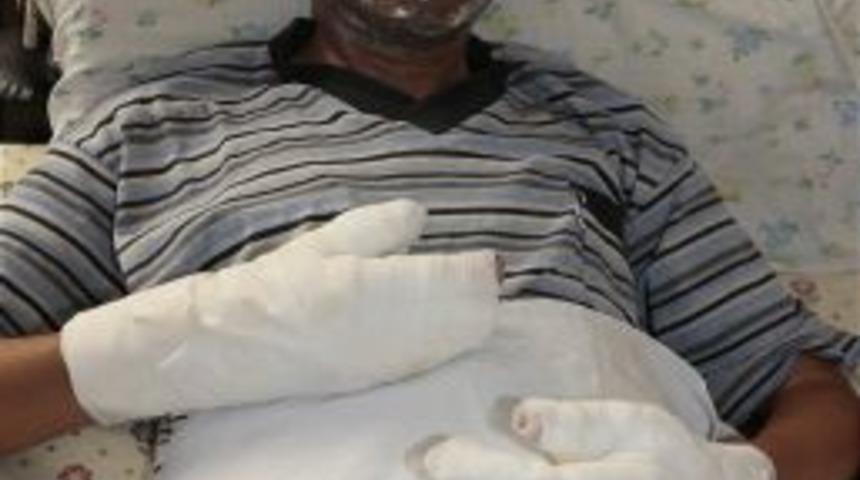 Zabıta memurlarına u&ccedil;an balonlu tuzak