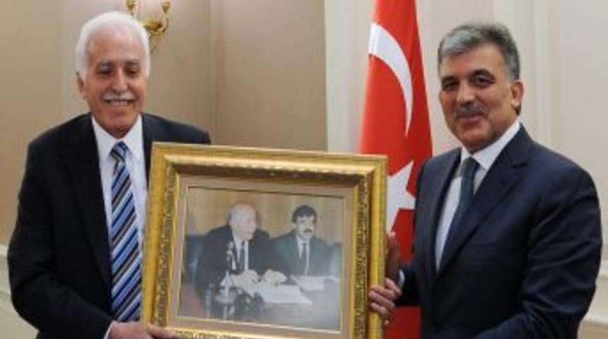 SP Genel Başkanı Kamalak'tan Cumhurbaşkanı G&uuml;l'e ziyaret