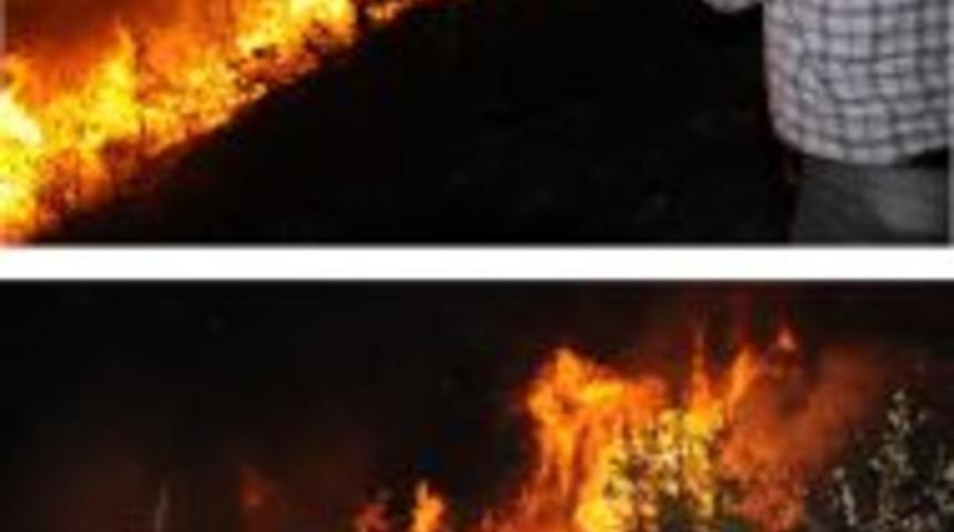 Gıj Gıj alev alev yandı