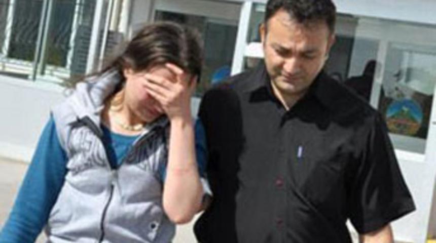 Evli kadını zorla ka&ccedil;ırırken yakalandı