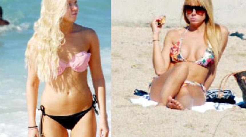 Bodrum'da turistlerin deniz keyfi