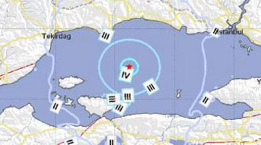 Marmara'da deprem!