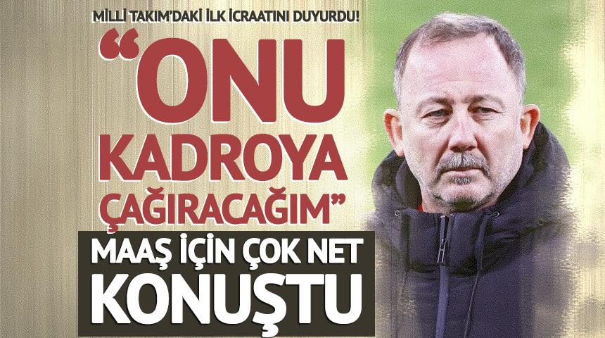 Sergen Yal&ccedil;ın'dan ilk a&ccedil;ıklama: Bu g&ouml;rev &ccedil;ok &ouml;nemli bir g&ouml;rev