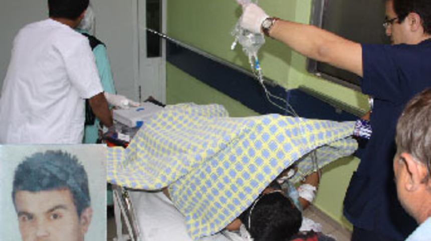 Kovaladığı tavuk canından etti