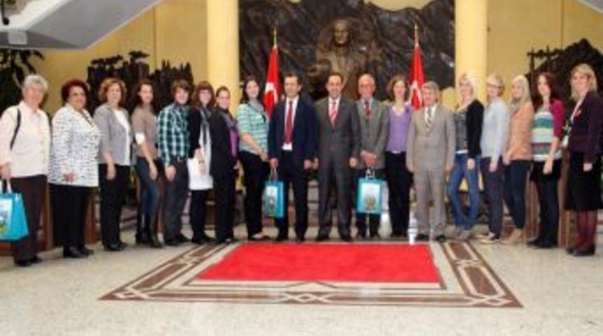 Alman anaokulu &ouml;ğretmenleri Bursa'da staj yapacak