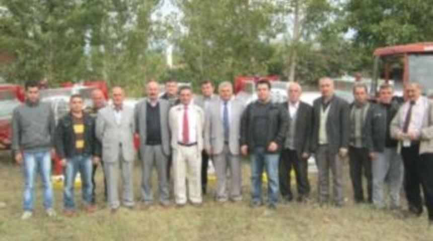 Yangınında ilk m&uuml;dahele k&ouml;yl&uuml;den