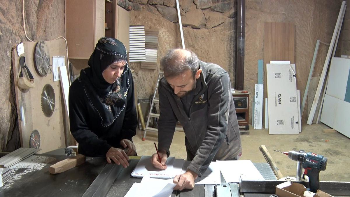 Eşine destek olmak için başladı, mobilya ustası oldu! “Yapamam” dediği işleri öğrendi 2
