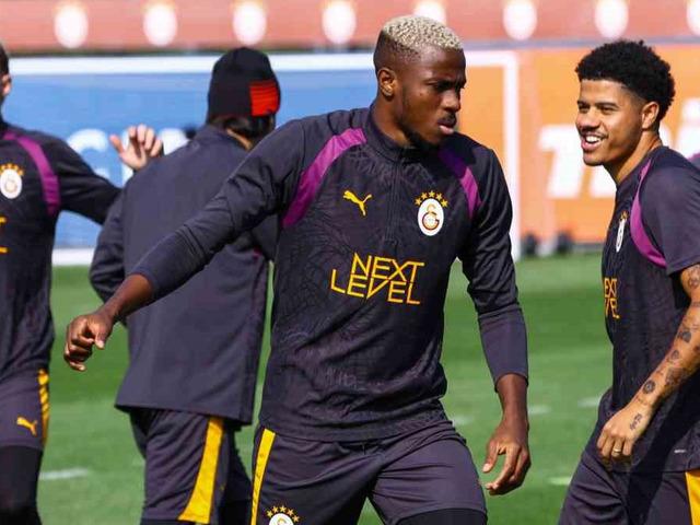 Galatasaray, Lille ma&ccedil;ı hazırlıklarını tamamladı