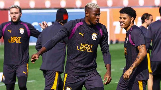 Galatasaray, Lille maçı hazırlıklarını tamamladı