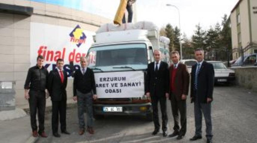 ETSO'dan Vanlı depremzedelere yardım