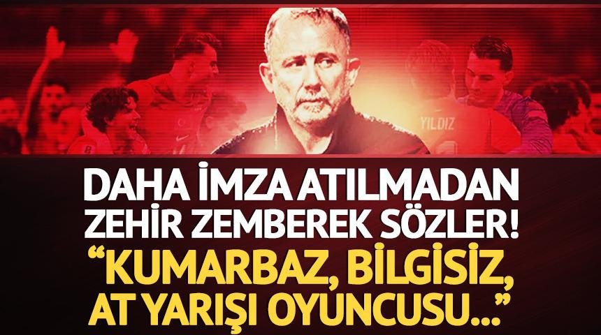 Daha imza atılmadan Sergen Yal&ccedil;ın'a zehir zemberek s&ouml;zler: "Kumarbaz, bilgisiz, at yarışı oyuncusu..."