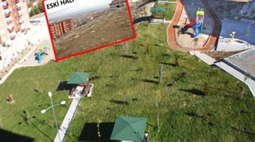 Elmadağ'da Tatlıca Parkı hizmete a&ccedil;ıldı