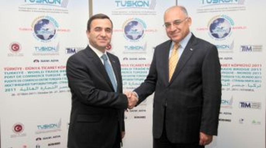 TUSKON Başkanı: Ticaret K&ouml;pr&uuml;s&uuml; etkinliğinde iş hacmi 300 milyon doları aşar