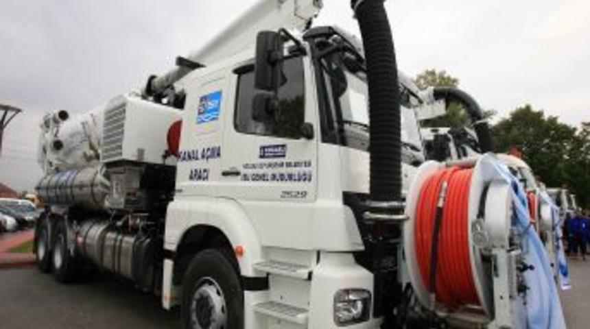 İSU&rsquo;ya iki adet kanal a&ccedil;ma aracı alındı