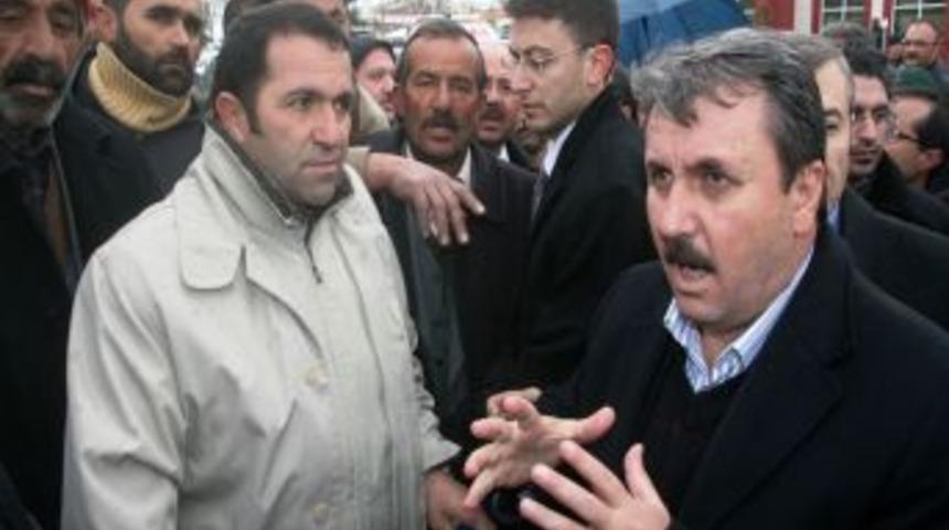 BBP Genel Başkanı Mustafa Destici, Erciş&rsquo;te