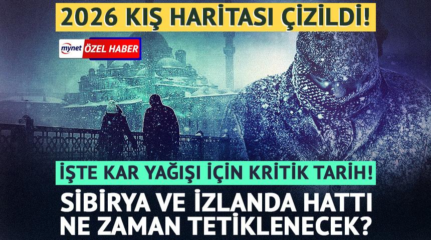  Kar yağışı i&ccedil;in kritik tarih! Sibirya ve İzlanda hattı ne zaman tetiklenecek?