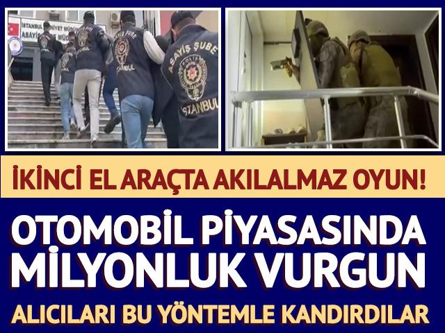 İkinci el piyasasında ekspertiz oyunu! Milyonluk vurgun ortaya &ccedil;ıktı
