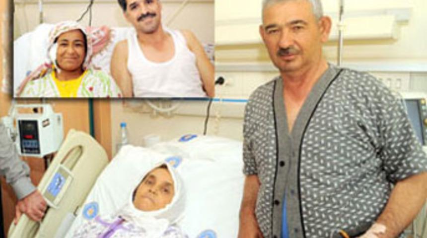 Böbrekleriyle eşlerini hayata bağladılar