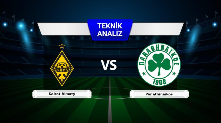 Kairat Almaty - Panathinaikos Ma&ccedil;ı &Ouml;ncesi: Sakatlar, Son Durum ve İstatistikler