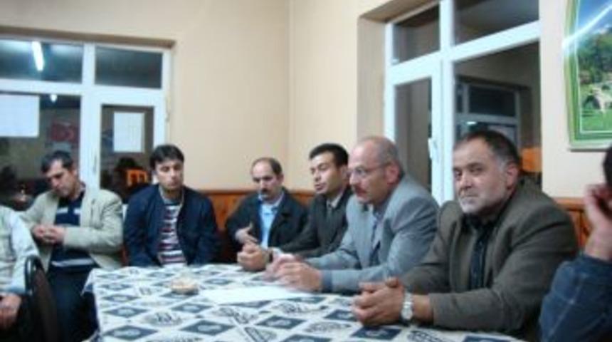 K&ouml;ye giderek veli toplantısı yaptılar