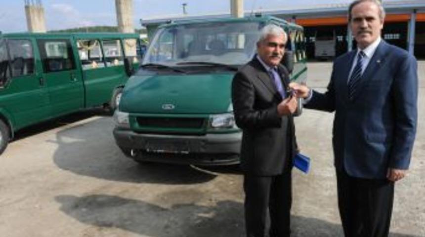 B&uuml;y&uuml;kşehir, Atkaracalar&rsquo;a cenaze aracı g&ouml;nderdi